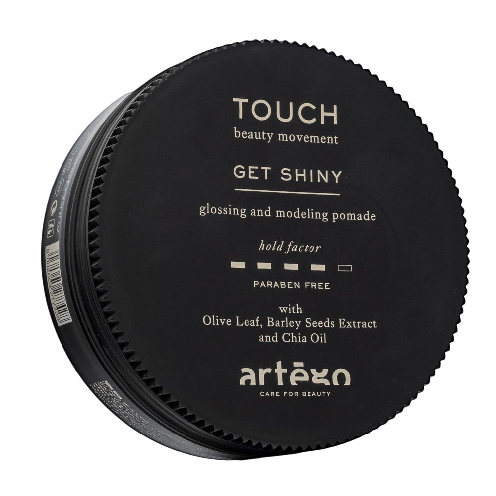 Artègo Touch Get Shiny Glossing And Modeling Pomade pomata per capelli per la lucentezza dei capelli 100 ml