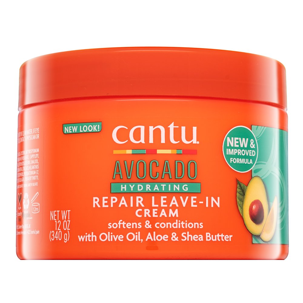Cantu Avocado Hydrating Repair Leave-In Cream balsamo senza risciacquo con effetto idratante 340 g