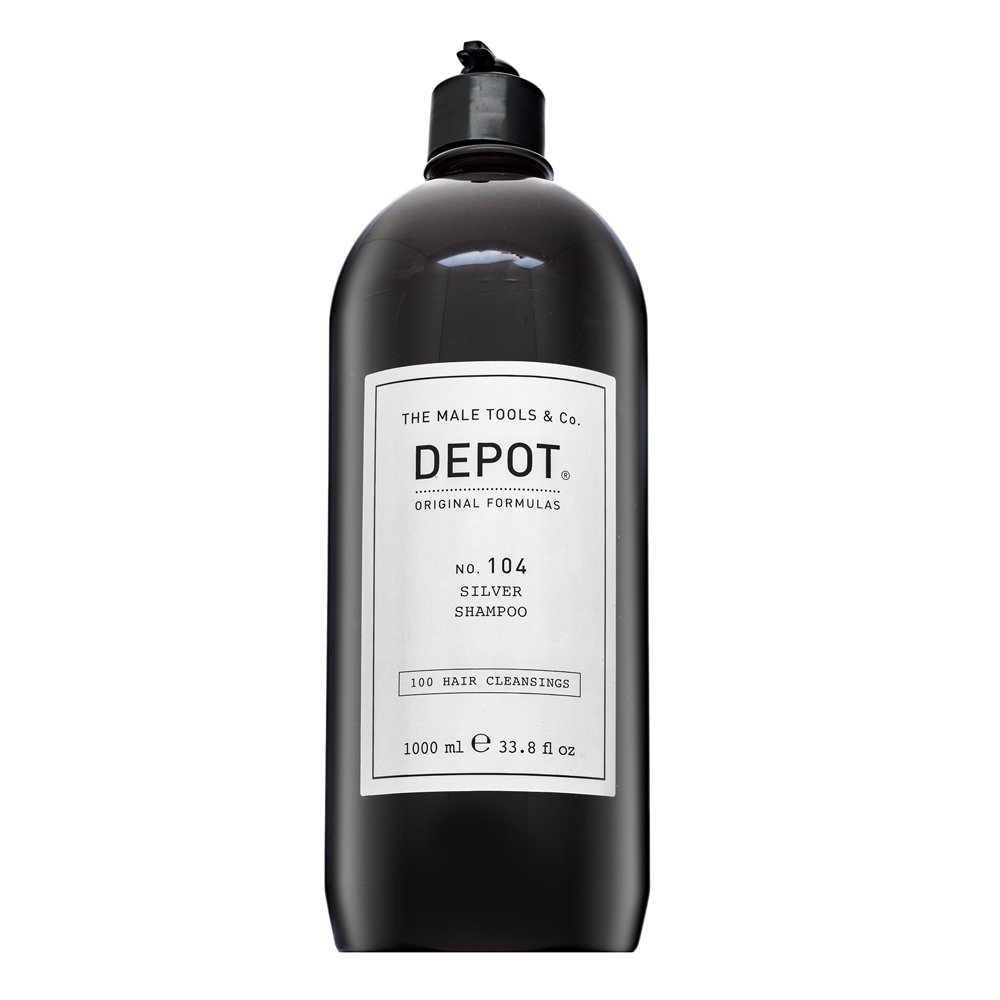Depot No. 104 Silver Shampoo shampoo per neutralizzare i toni gialli 1000 ml