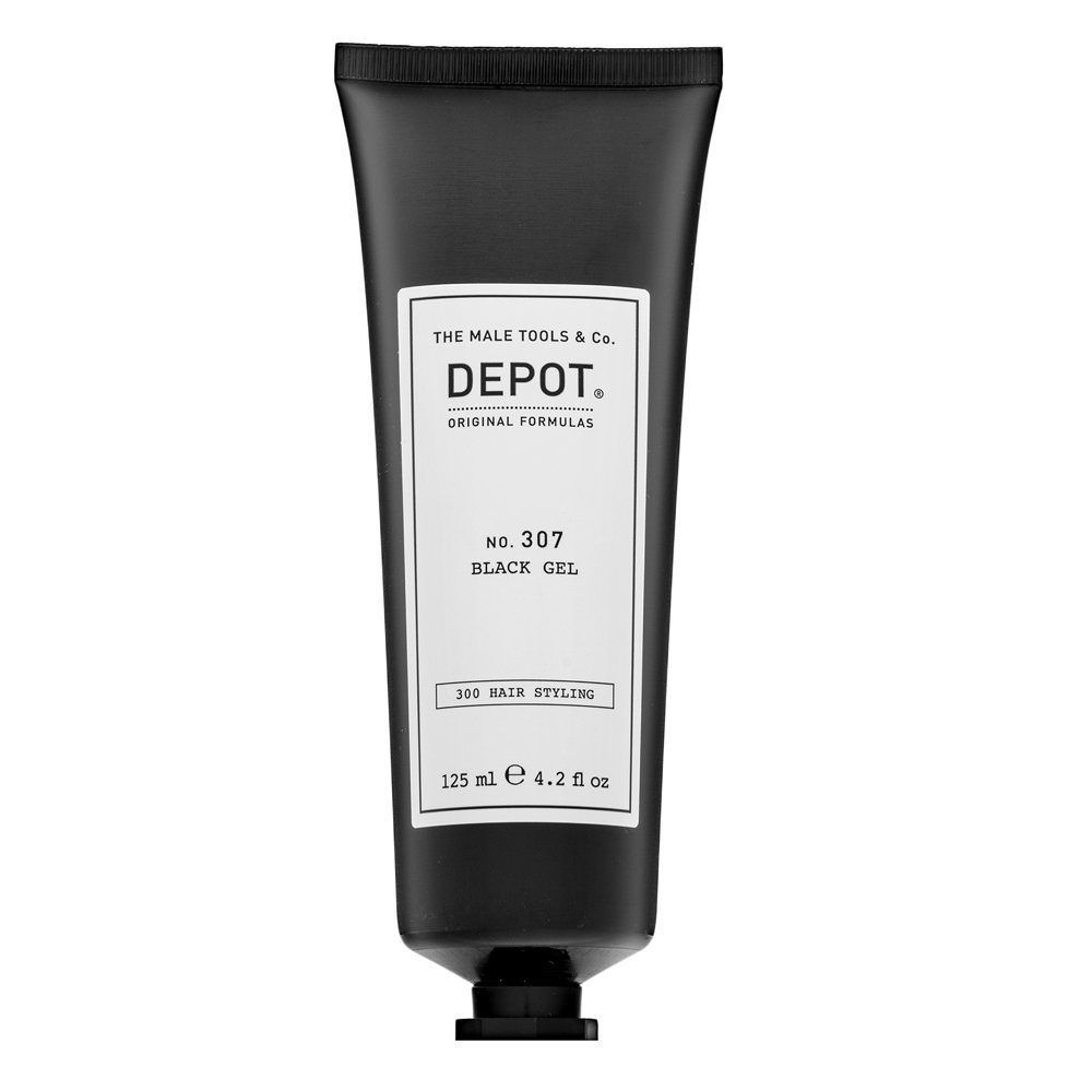 Depot No. 307 Black Gel gel per lo styling per capelli scuri 125 ml
