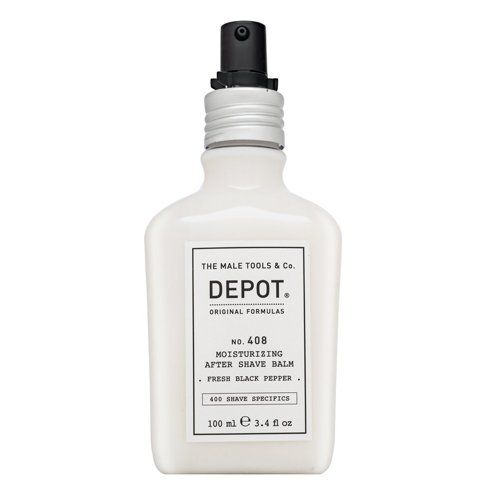 Depot balsamo dopobarba lenitivo No. 408 Moisturizing After Shave Balm Fresh Black Pepper 100 ml