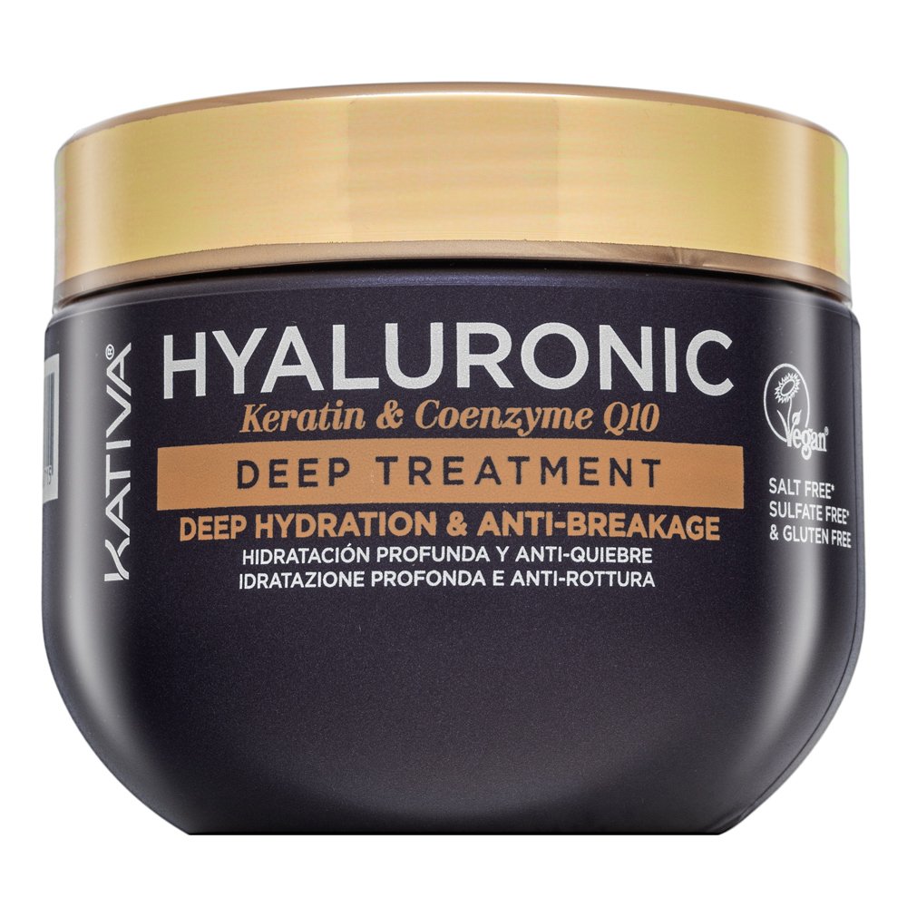 Kativa Hyaluronic Keratin - Coenzyme Q10 Deep Treatment maschera rinforzante con acido ialuronico 300 ml