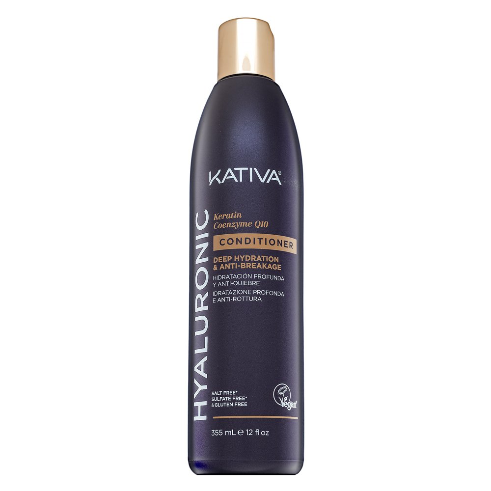 Kativa Hyaluronic Keratin - Coenzyme Q10 Conditioner balsamo rinforzante con acido ialuronico 355 ml