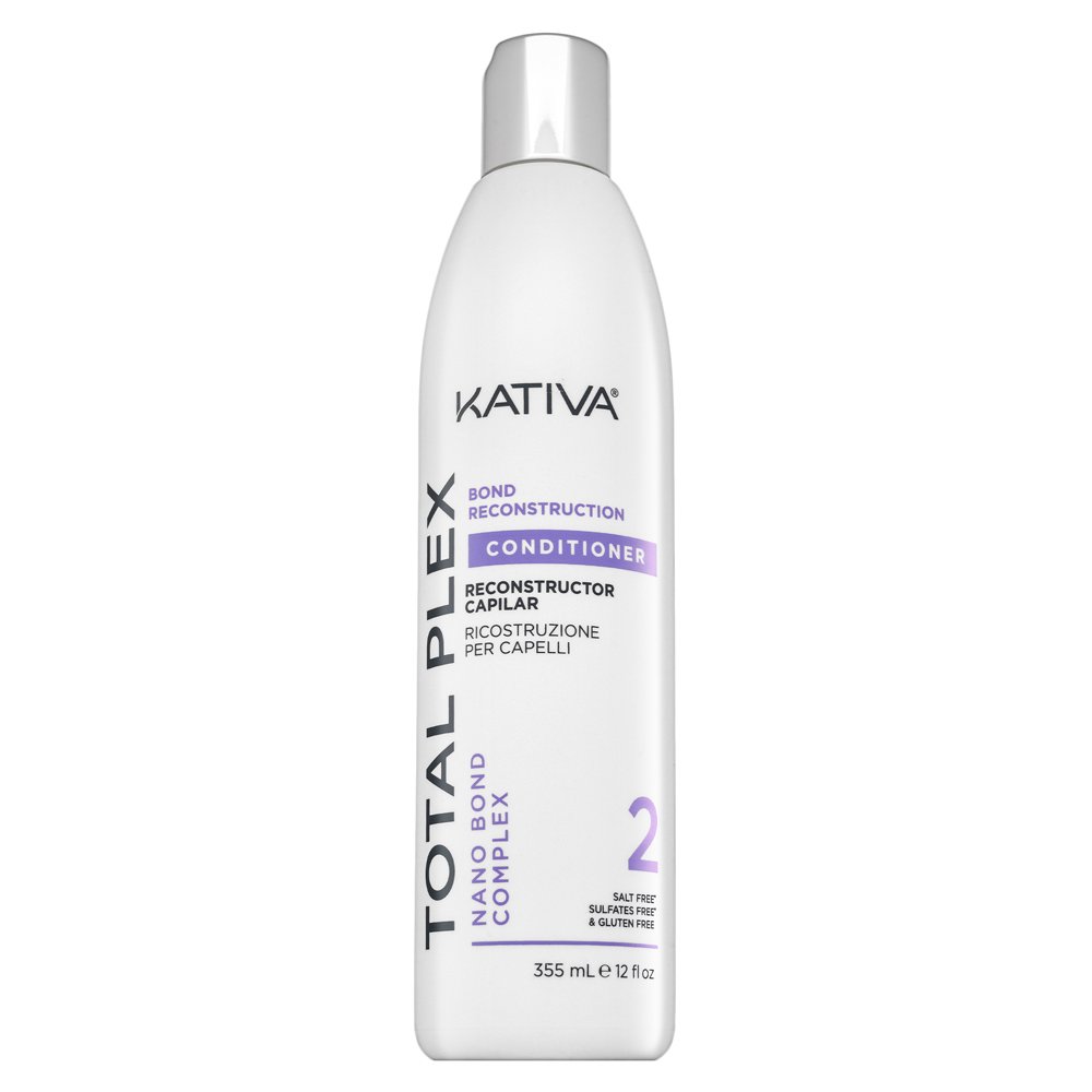 Kativa Total Plex Bond Reconstruction 2 Conditioner balsamo per rinforzare la fibra capillare 355 ml