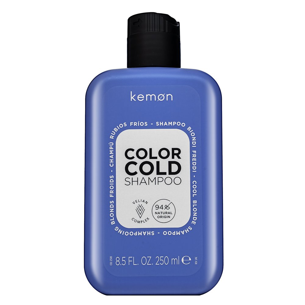 Kemon Color Cold Shampoo shampoo tonico per neutralizzare i toni gialli 250 ml