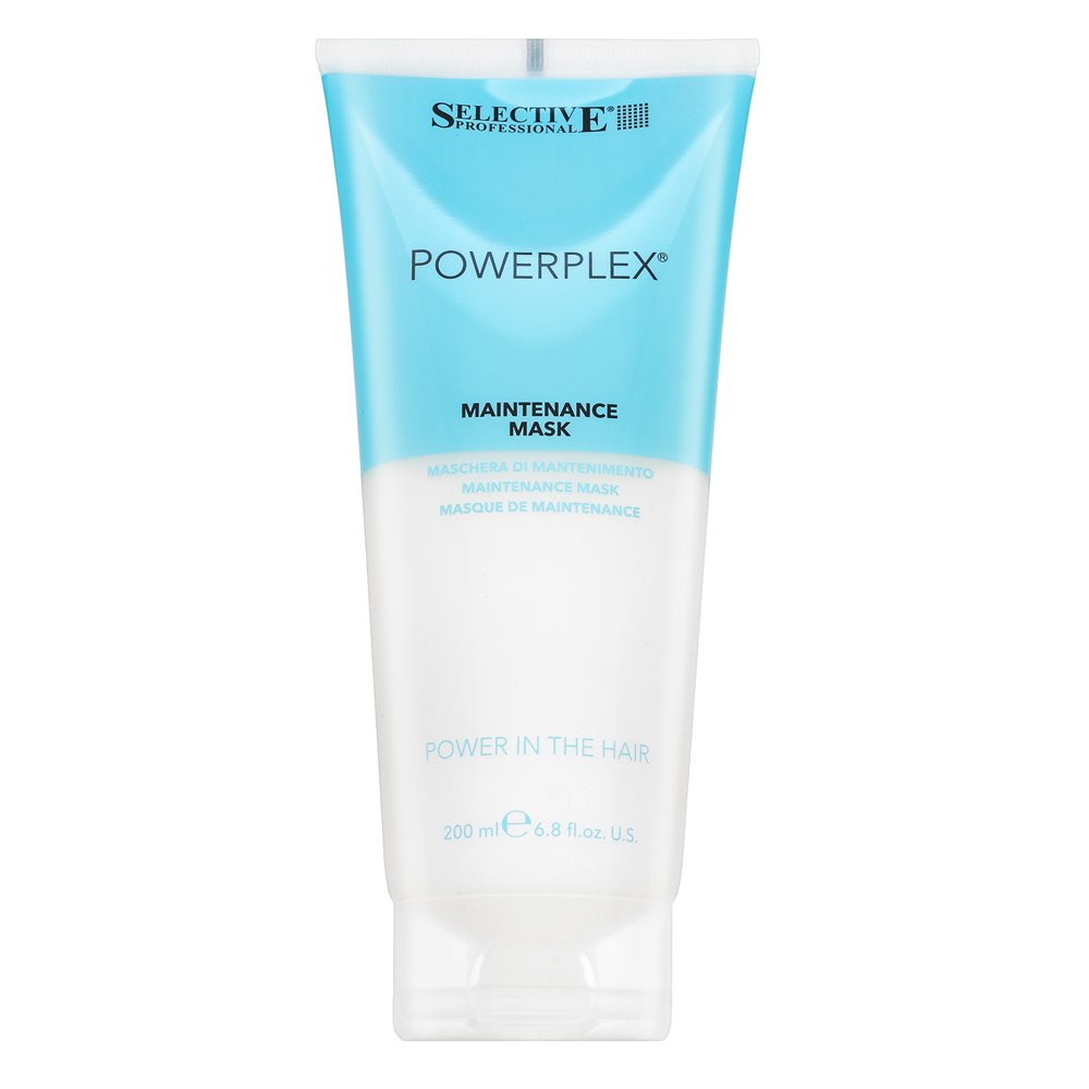 Selective Professional Powerplex Maintenance Mask maschera nutriente per morbidezza e lucentezza dei capelli 200 ml