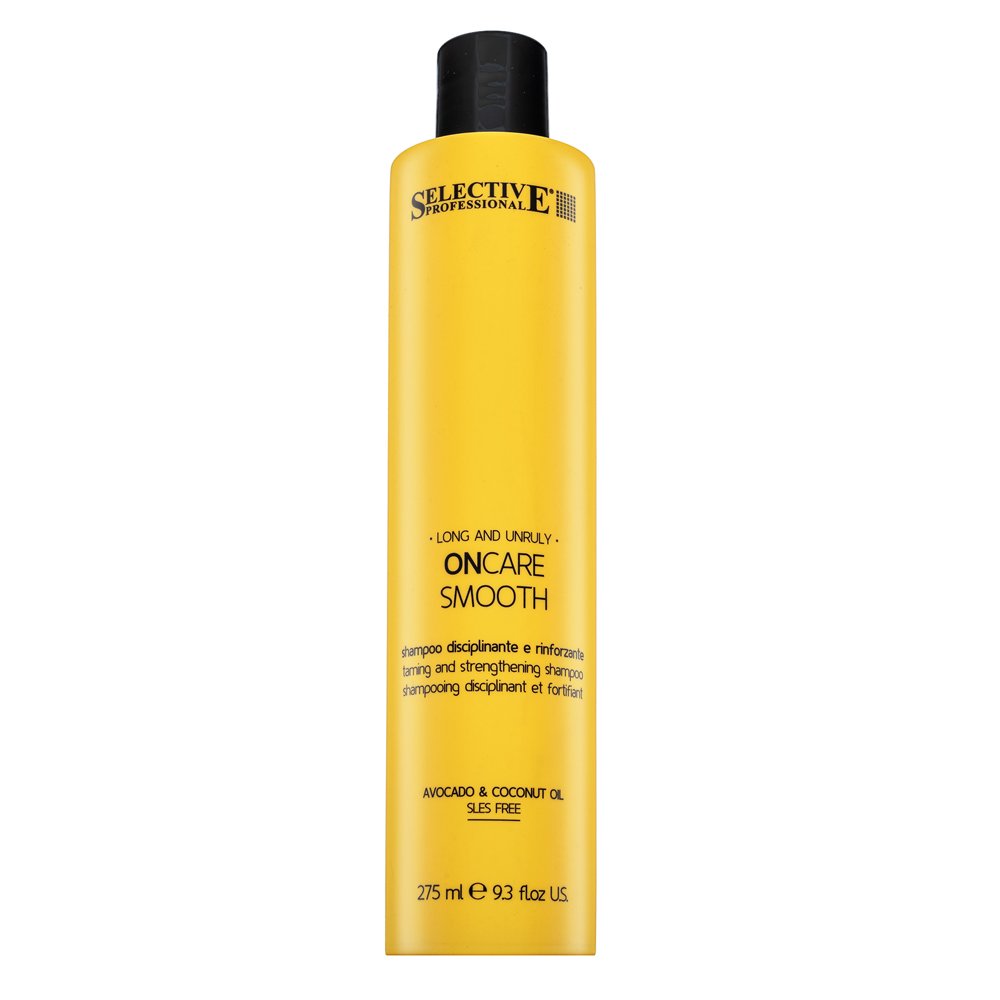 Selective Professional OnCare Smooth Taming and Strengthening Shampoo shampoo levigante pro dlouhé a lámavé vlasy 275 ml