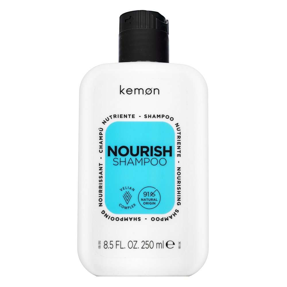 Kemon Nourish Shampoo shampoo nutriente per capelli secchi e danneggiati 250 ml