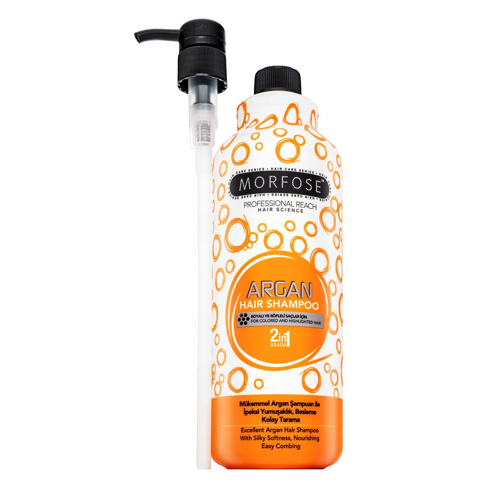 Morfose Hair Shampoo 2in1 shampoo rinforzante Argan 1000 ml