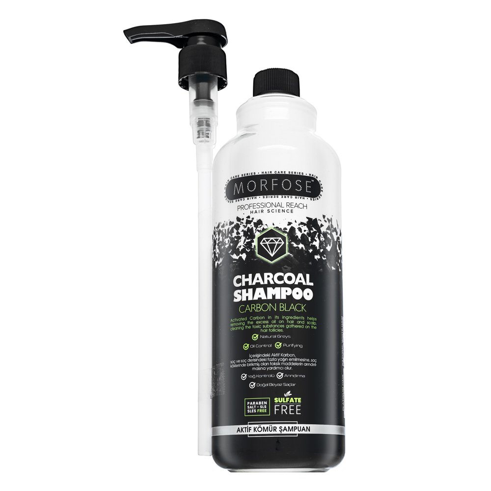 Morfose Charcoal Shampoo shampoo detergente profondo 1000 ml