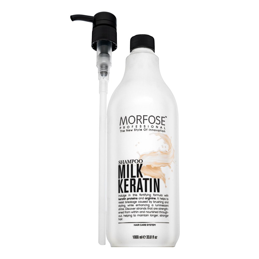 Morfose Milk Keratin Shampoo shampoo nutriente per capelli più forti 1000 ml