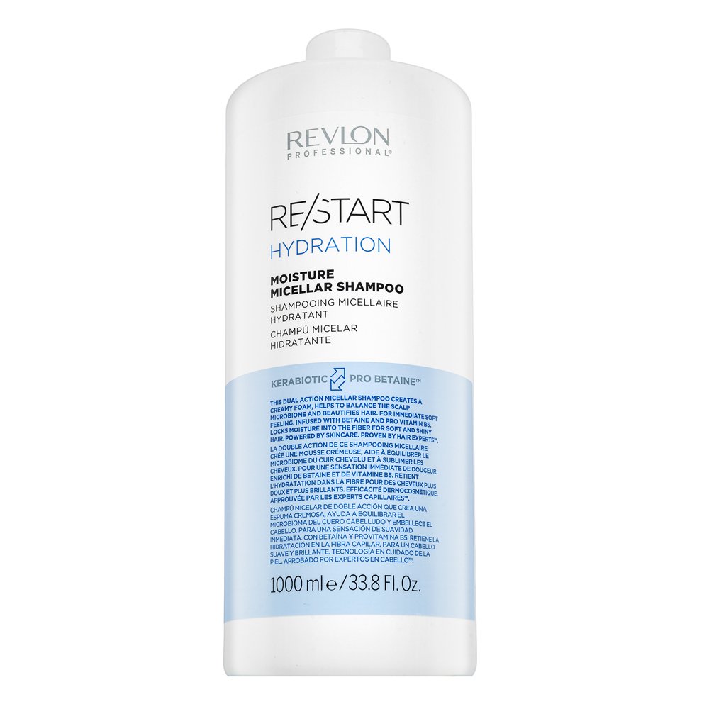 Revlon Professional Restart Hydration Moisture Micellar Shampoo shampoo nutriente con effetto idratante 1000 ml