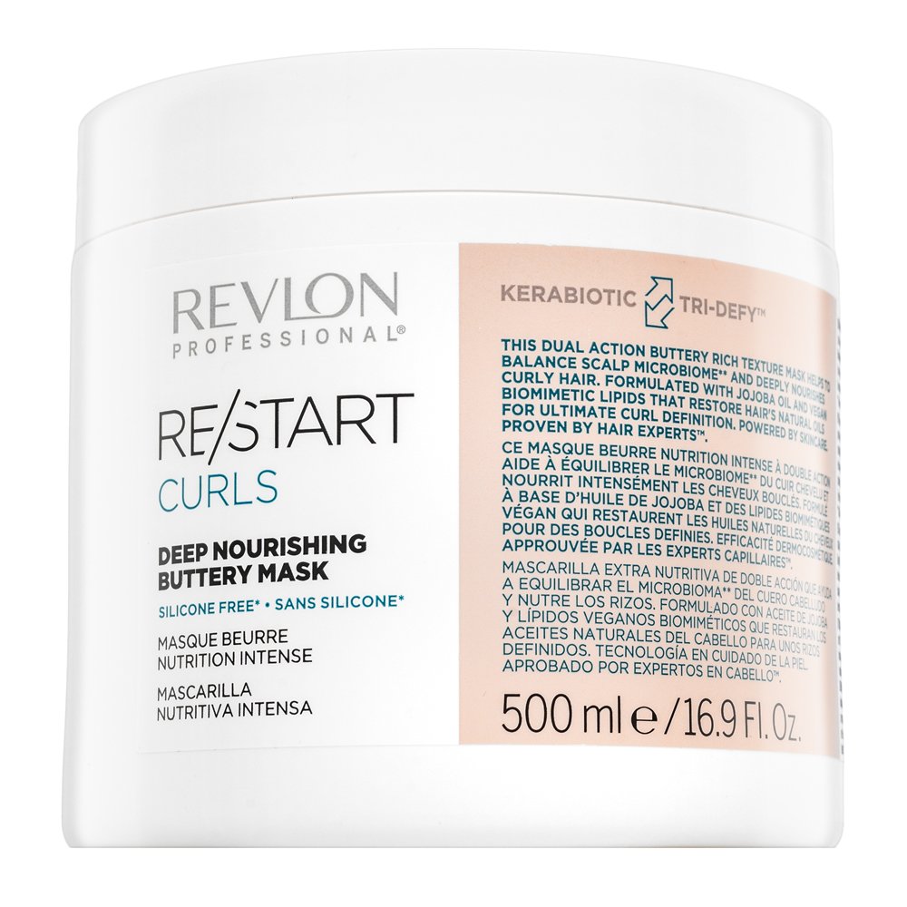 Revlon Professional Restart Curls Deep Nourishing Buttery Mask maschera nutriente per i capelli ricci 500 ml