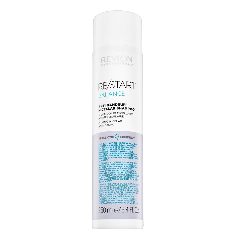 Revlon Professional Restart Balance Anti Dandruff Micellar Shampoo shampoo detergente contro la forfora 250 ml