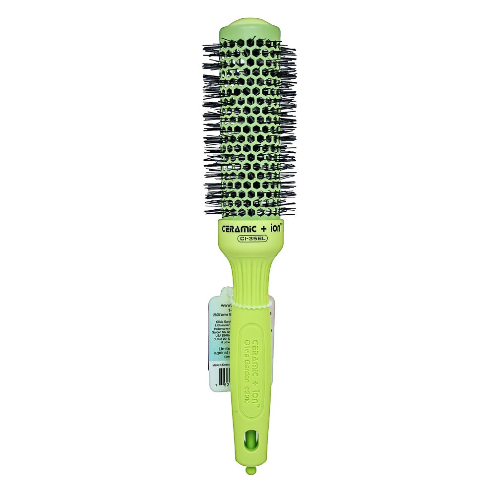 Olivia Garden Ceramic+Ion Blossom Green CI35-BL spazzola per capelli