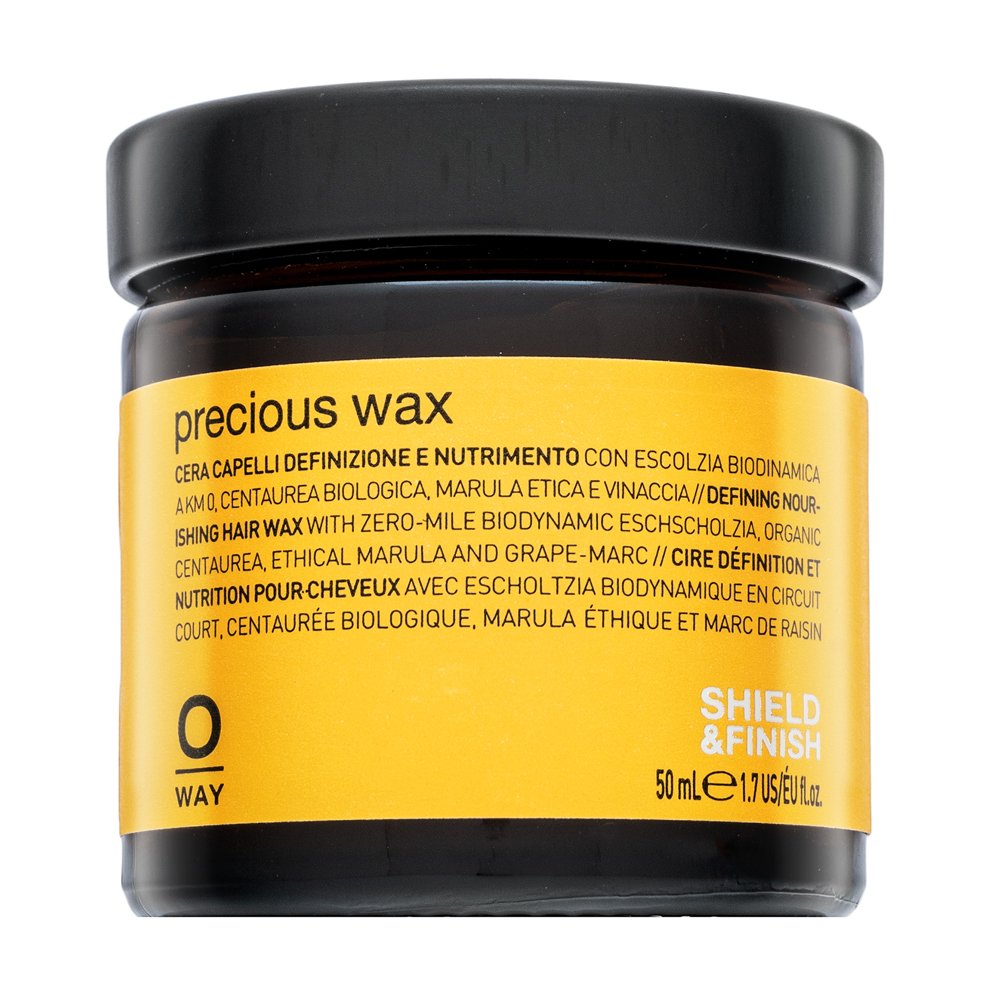 OWAY Precious Wax cera per capelli per le acconciature strutturate 50 ml