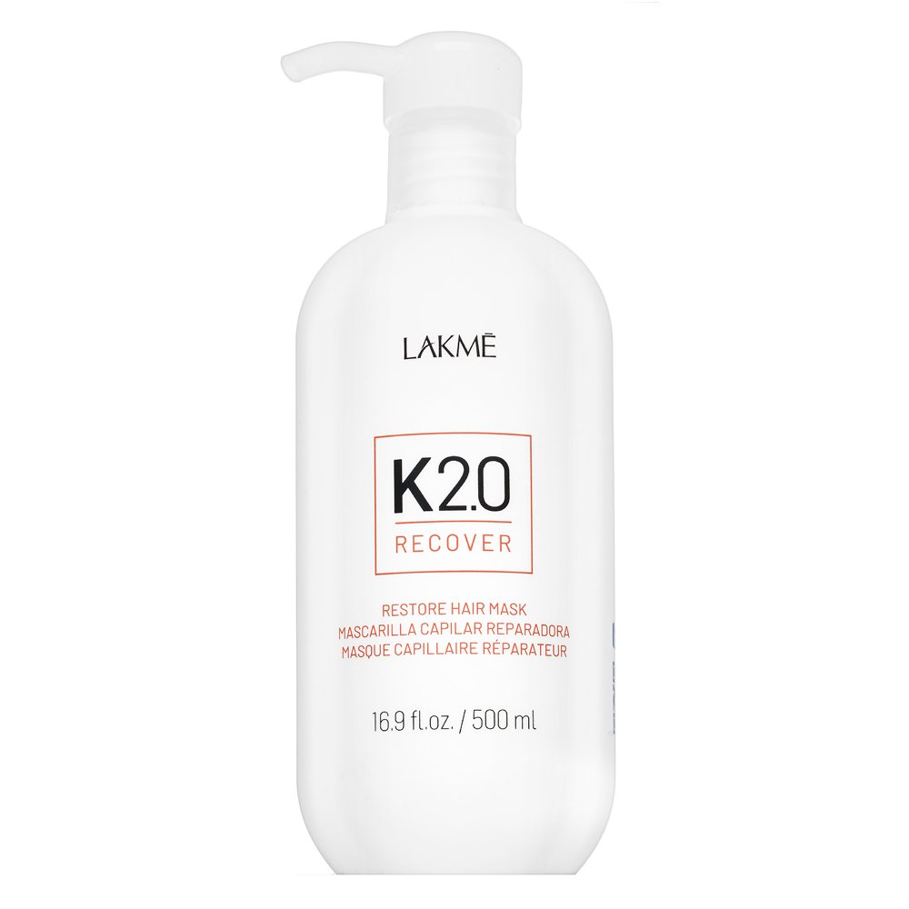 Lakmé K2.0 Recover Restore Hair Mask maschera rinforzante per capelli secchi e danneggiati 500 ml