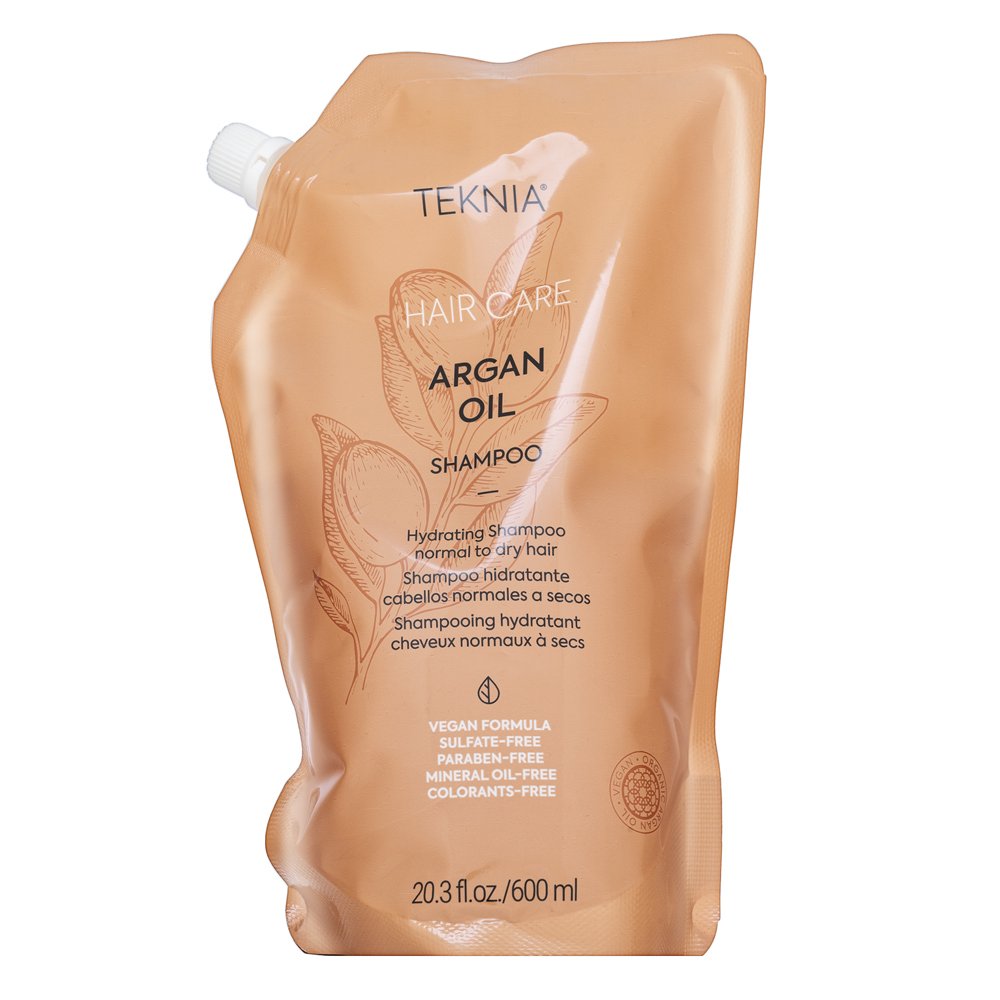 Lakmé Teknia Hair Care Argan Oil Shampoo shampoo nutriente per tutti i tipi di capelli Refill 600 ml