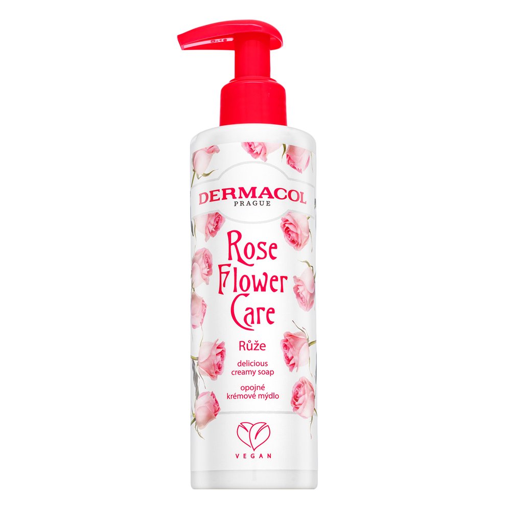 Dermacol Rose Flower Care sapone liquido Delicious Creamy Soap 250 ml