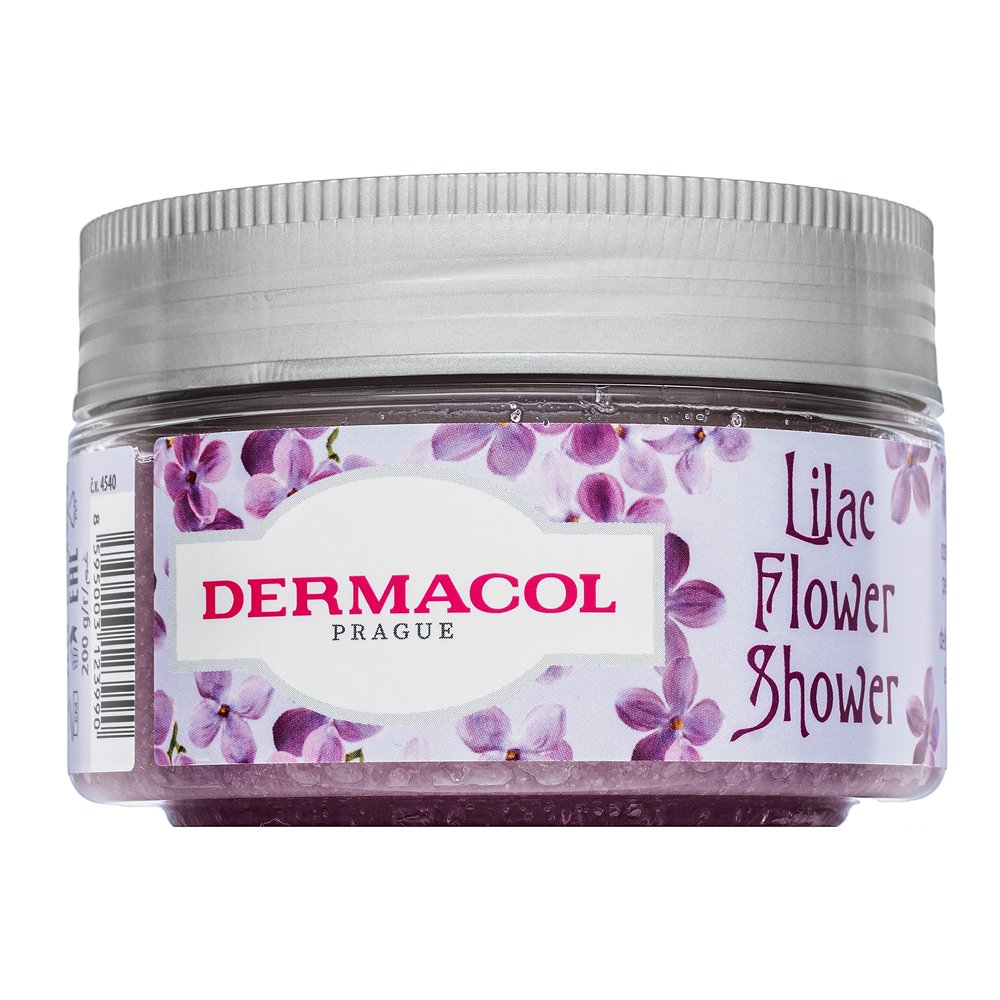 Dermacol Lilac Flower Shower scrub corpo Delicious Body Scrub 200 ml