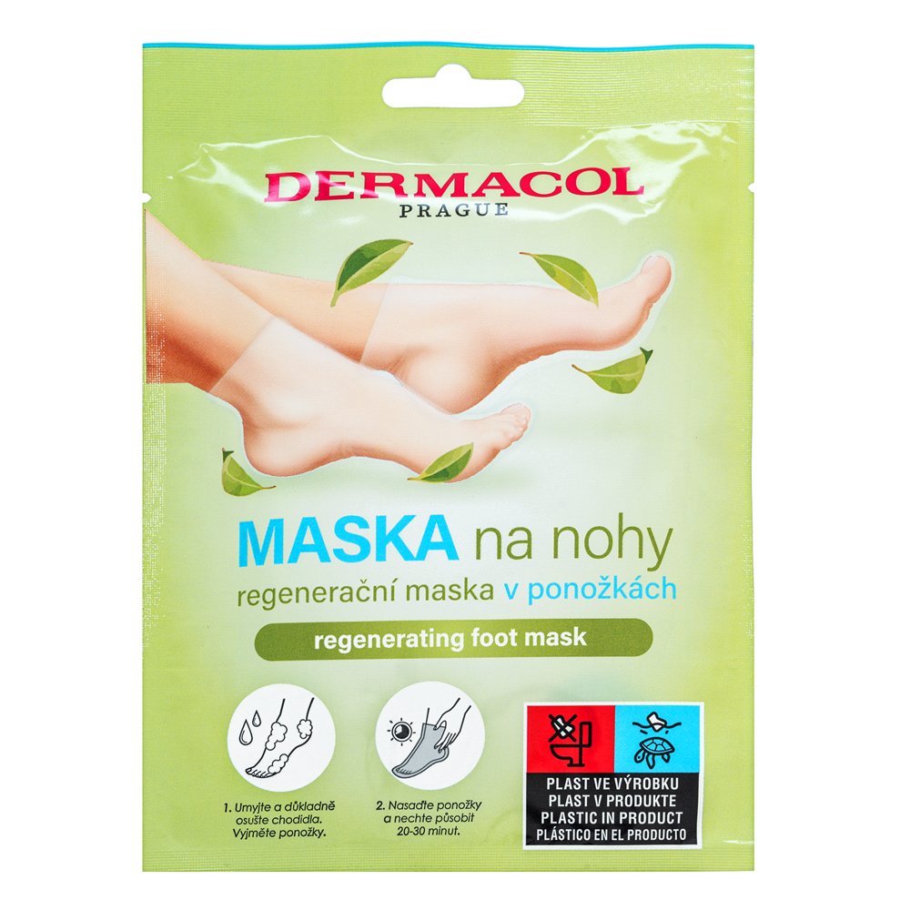 Dermacol trattamento rigenerante Regenerating Feet Mask
