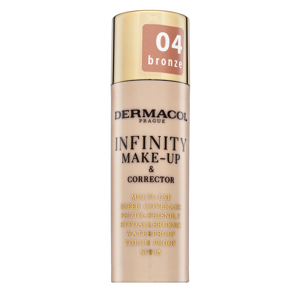 Dermacol Infinity Make-Up & Corrector trucco e correttore 04 Bronze 20 g