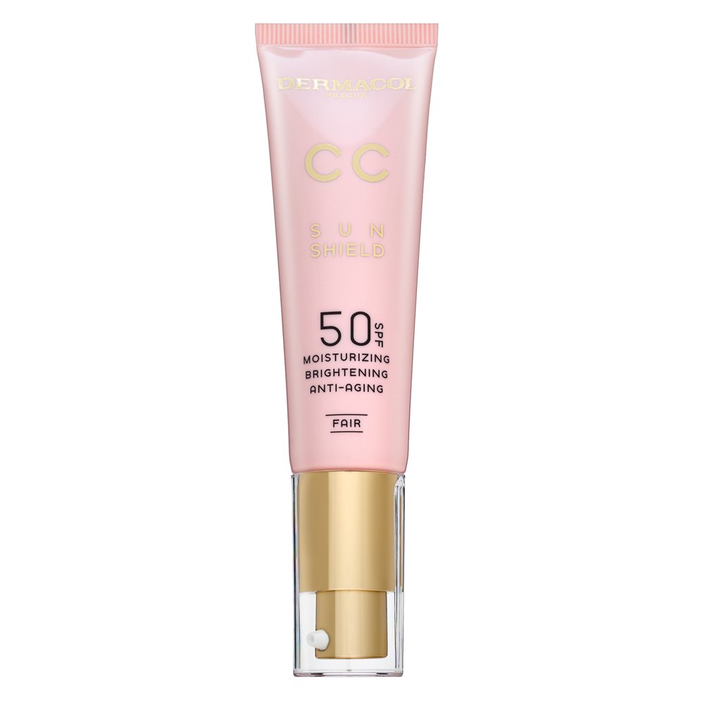 Dermacol CC Sun Shield SPF 50 crema CC con effetto illuminante Fair 30 ml