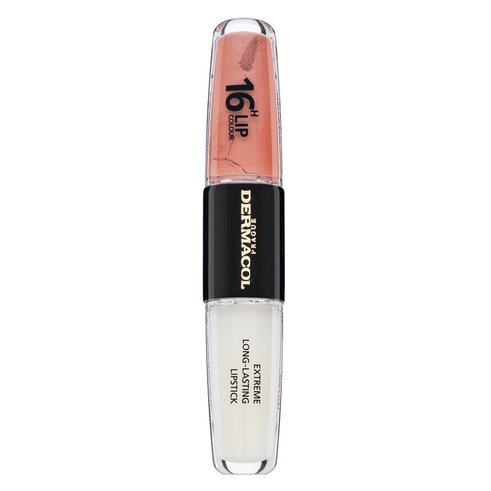 Dermacol 16H Lip Colour Extreme Long-Lasting Lipstick lucidalabbra colorato lunga tenuta bifasico No. 14 8 ml