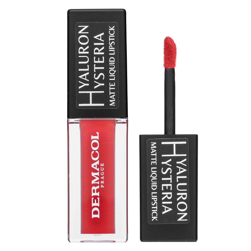 Dermacol Hyaluron Hysteria Matte Liquid Lipstick rossetto liquido con un effetto opaco No.11 4,5 ml