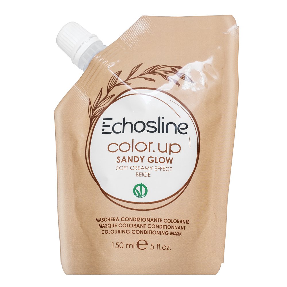 Echosline Color.up Colouring Conditioning Mask maschera nutriente con pigmenti colorati per il recupero del colore Sandy Glow 150 ml