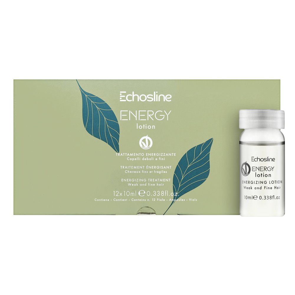 Echosline Energy Lotion siero per capelli deboli e fini 12 x 10 ml