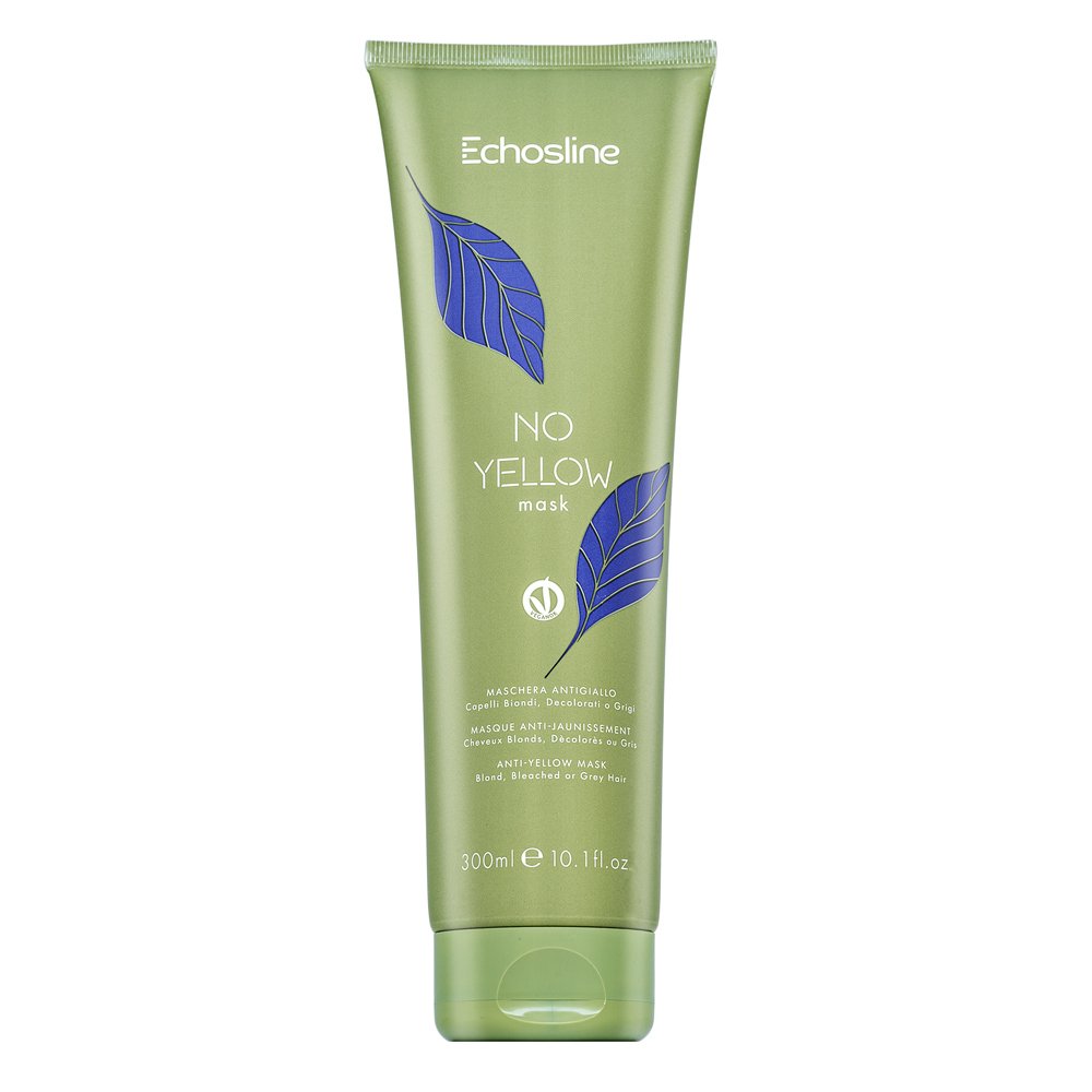 Echosline No Yellow Mask maschera neutralizzante per capelli biondo platino e grigi 300 ml