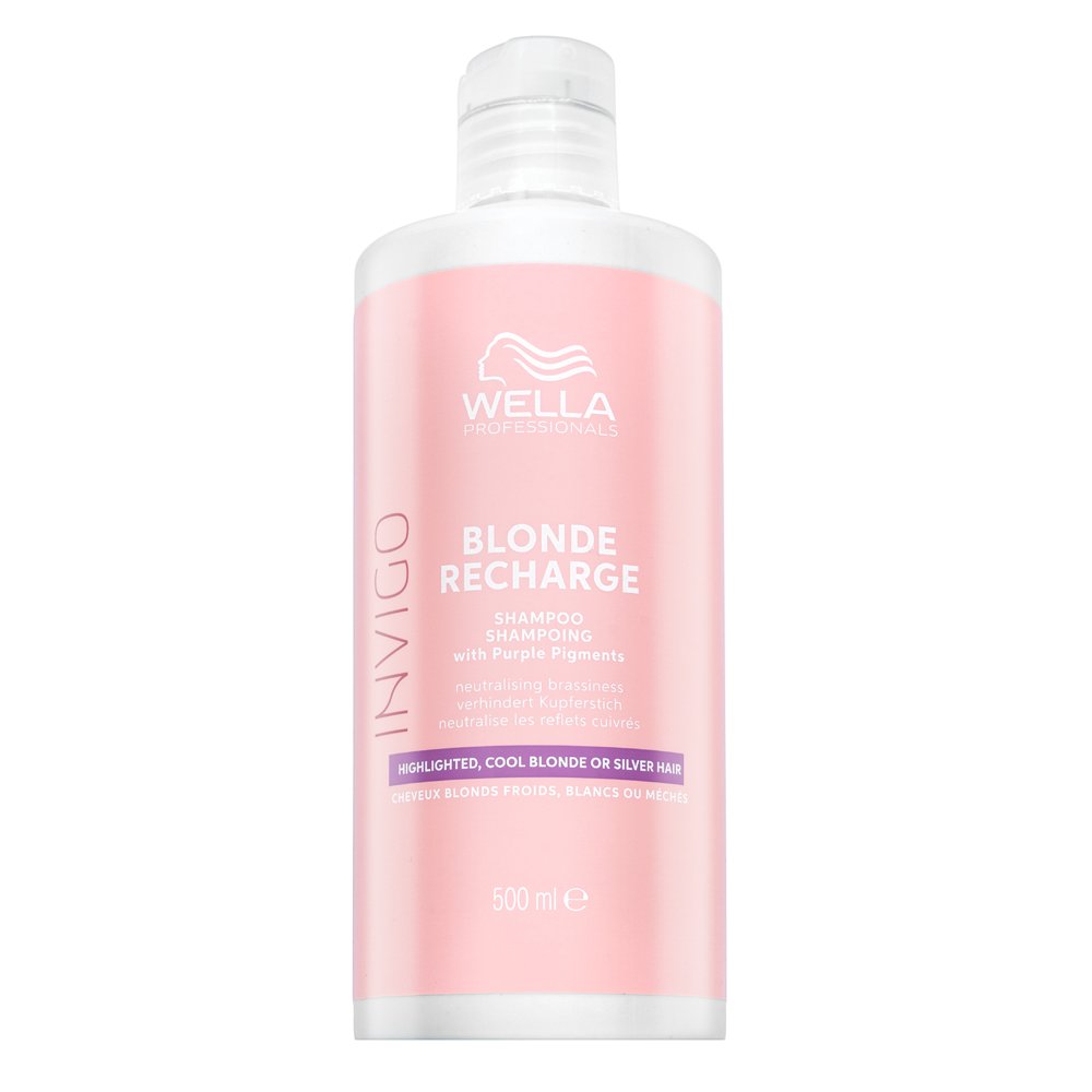 Wella Professionals Invigo Blonde Recharge Shampoo shampoo contro toni ingialliti 500 ml