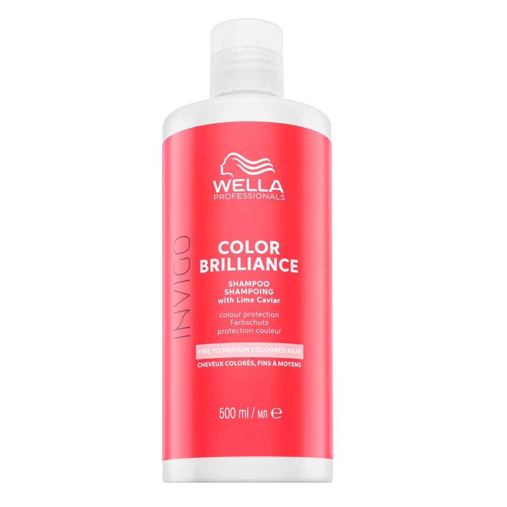 Wella Professionals Invigo Color Brilliance Fine to Medium Shampoo shampoo protettivo per capelli normali e fini tinti 500 ml