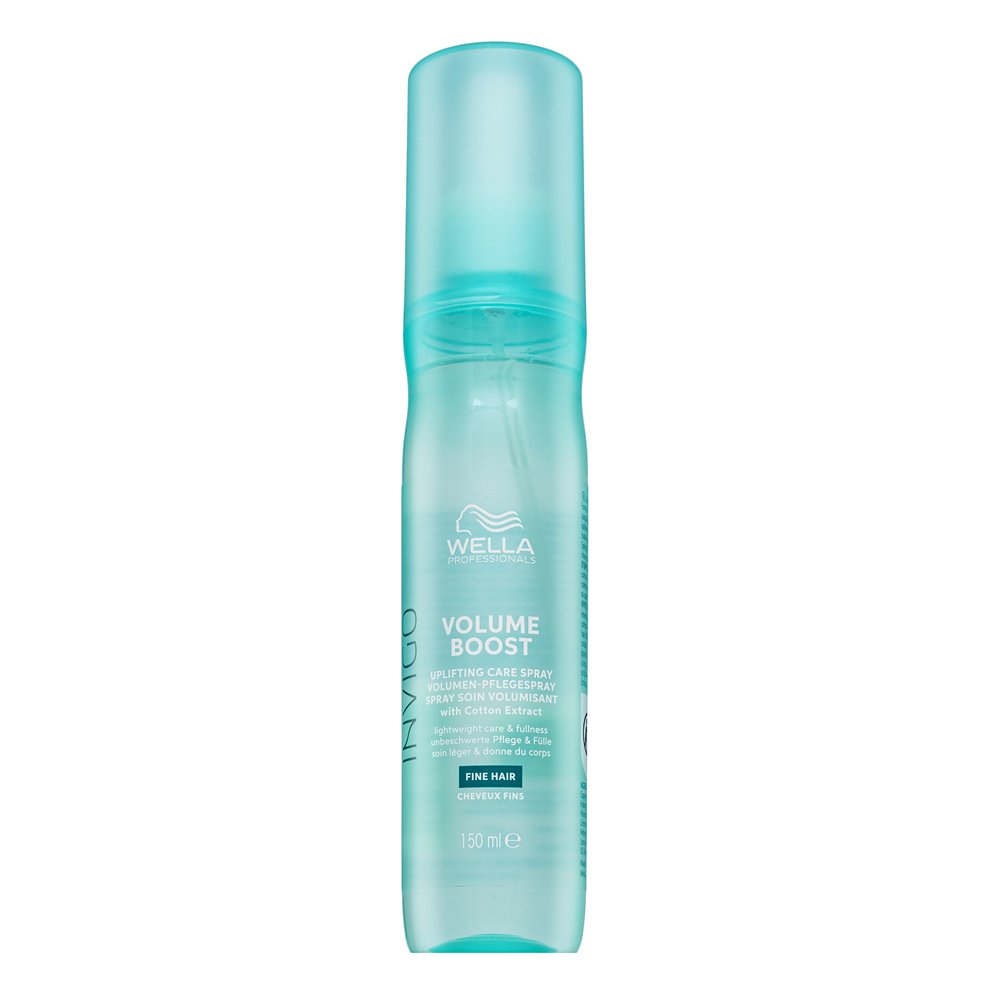 Wella Professionals Invigo Volume Boost Uplifting Care Spray with Cotton Extract cura dei capelli senza risciacquo capelli senza volume e fini 150 ml
