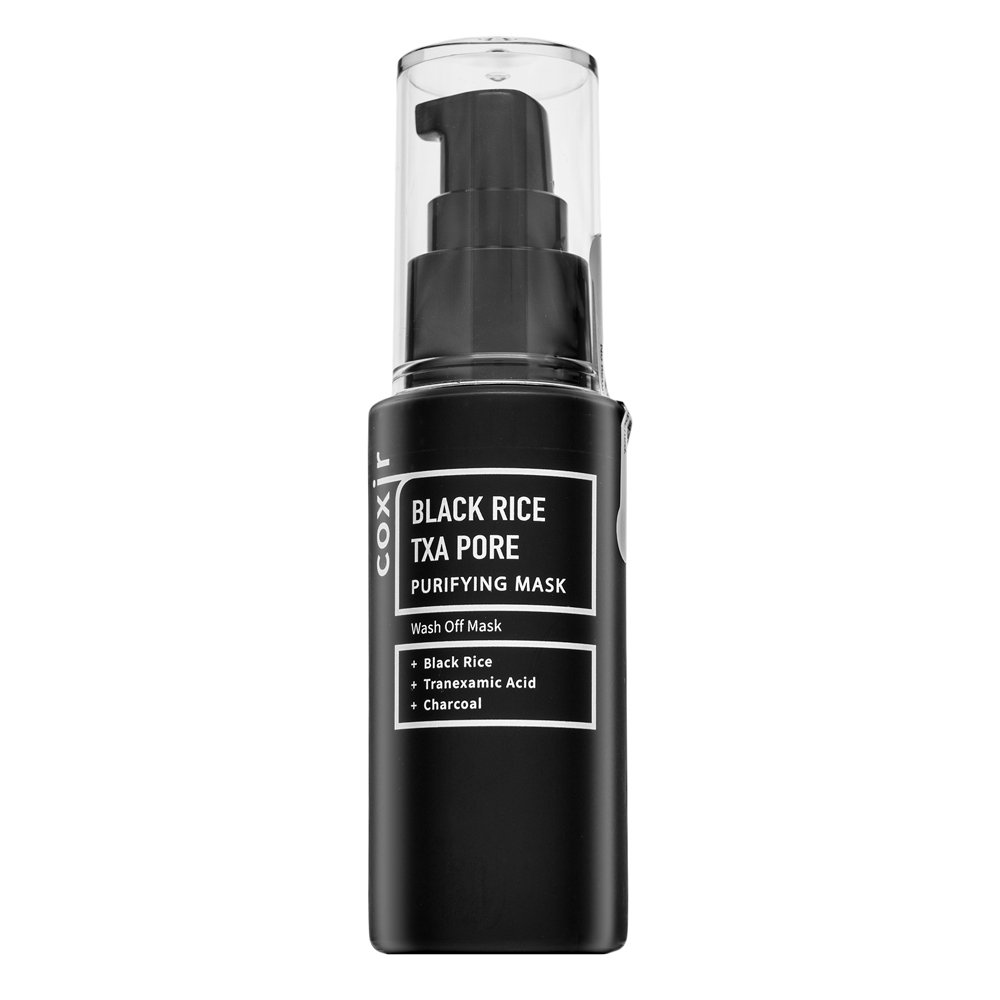 Coxir Black Rice TXA Pore maschera detergente Purifying Mask 50 ml
