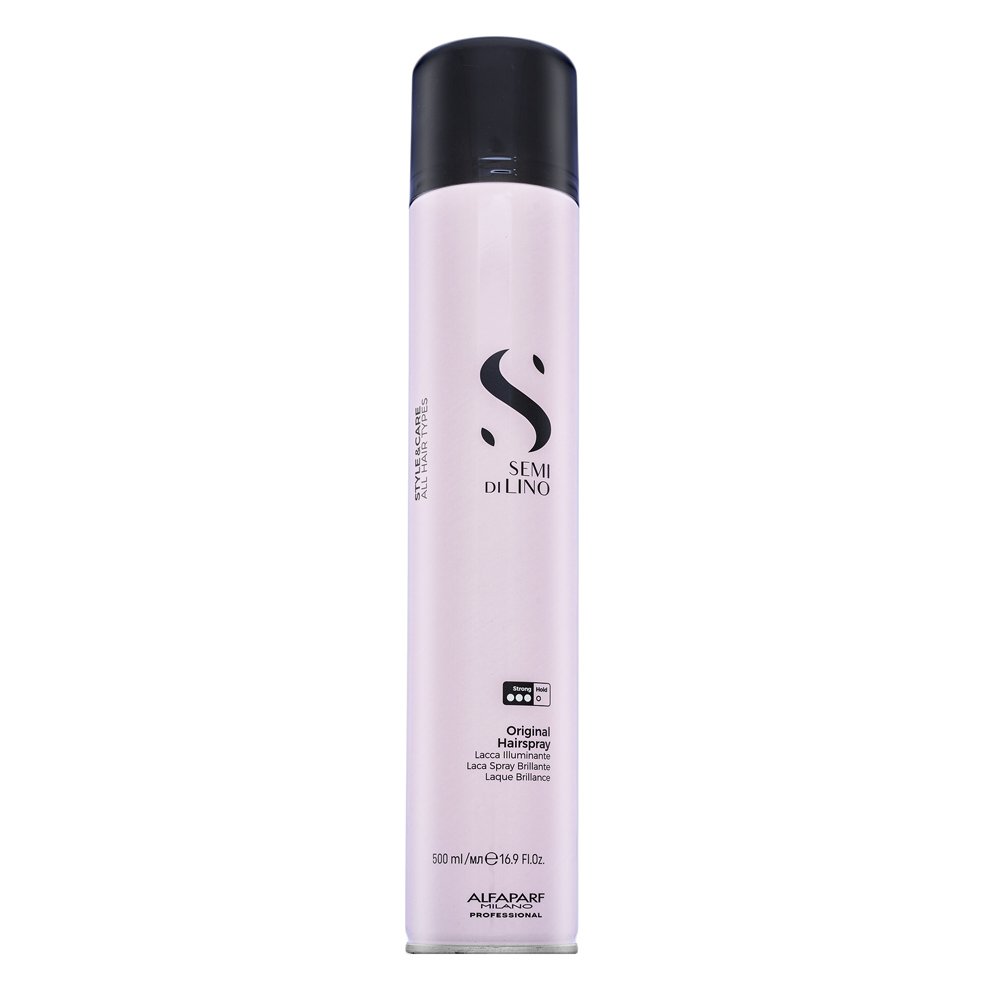 Alfaparf Milano Semi Di Lino Style & Care Original Hairspray lacca per capelli per una forte fissazione 500 ml