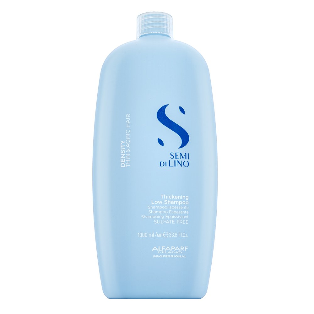 Alfaparf Milano Semi Di Lino Density Thickening Low Shampoo shampoo rinforzante per capelli deboli e fini 1000 ml