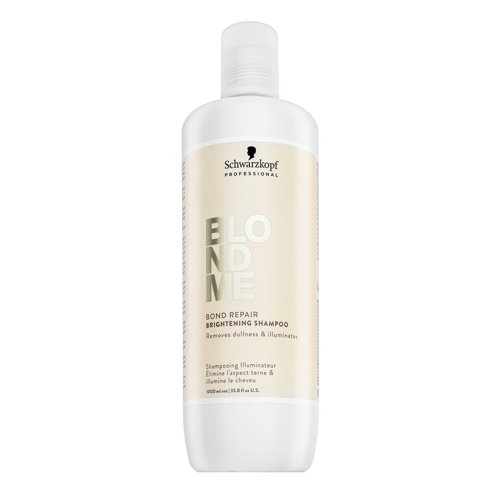 Schwarzkopf Professional BlondMe Bond Repair Brightening Shampoo shampoo illuminante per capelli biondi 1000 ml