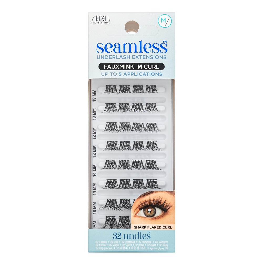 Ardell Seamless Underlash Extensions kit per allungare le ciglia Fauxmink M Curl