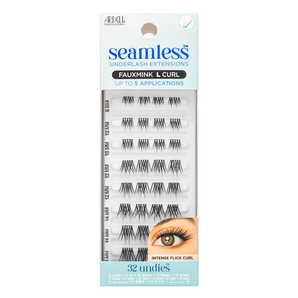 Ardell Seamless Underlash Extensions kit per allungare le ciglia Fauxmink L Curl