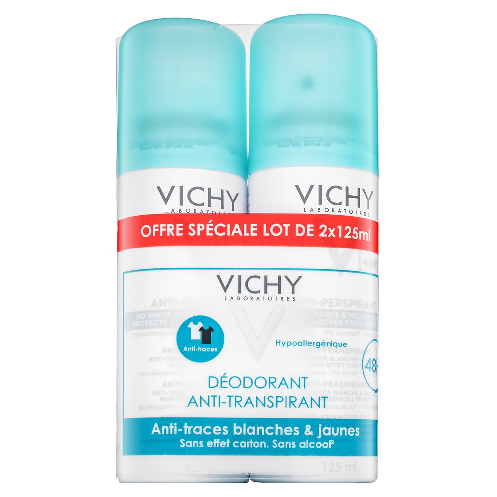 Vichy antitraspirante Deodorant Anti-Transpirant 48H - No Marks 2 x 125 ml