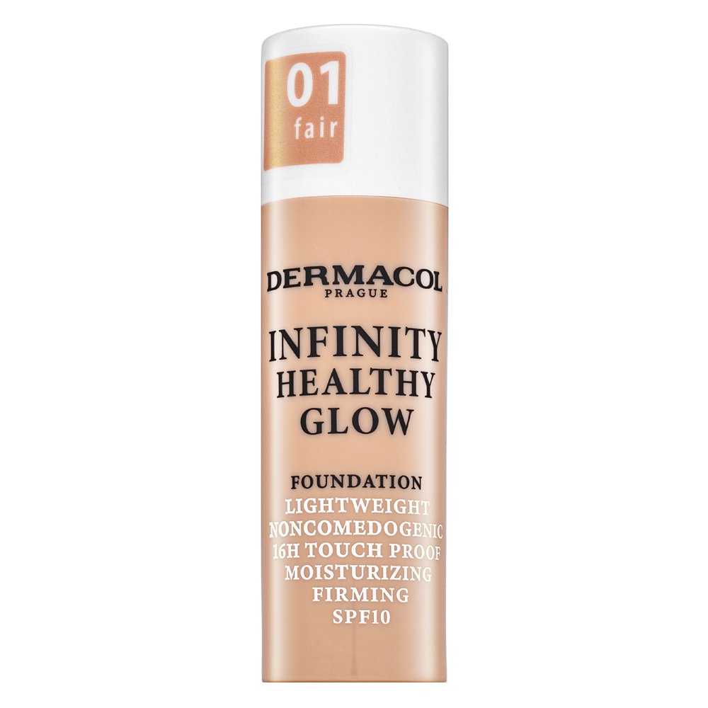 Dermacol Infinity Healthy Glow Foundation fondotinta con effetto illuminante 01 Fair 20 g