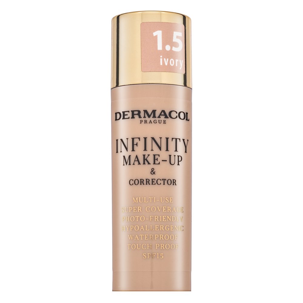 Dermacol Infinity Make-Up & Corrector trucco e correttore 1.5 Ivory 20 g