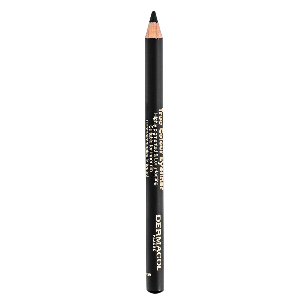Dermacol True Colour Eyeliner matita occhi 1 Black 4 g