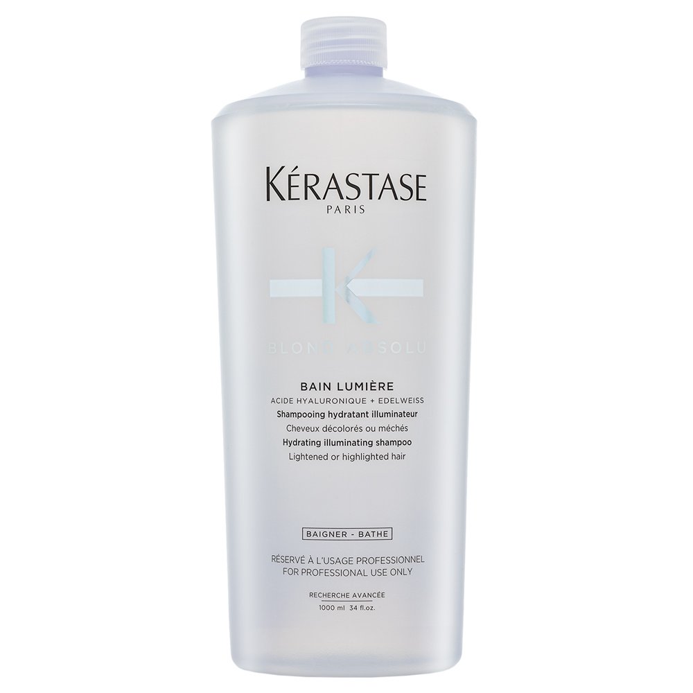 Kérastase Blond Absolu Bain Lumière shampoo per capelli biondo platino e grigi 1000 ml