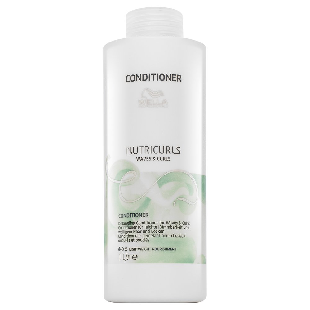 Wella Professionals Nutricurls Waves & Curls Conditioner balsamo nutriente per capelli mossi e ricci 1000 ml