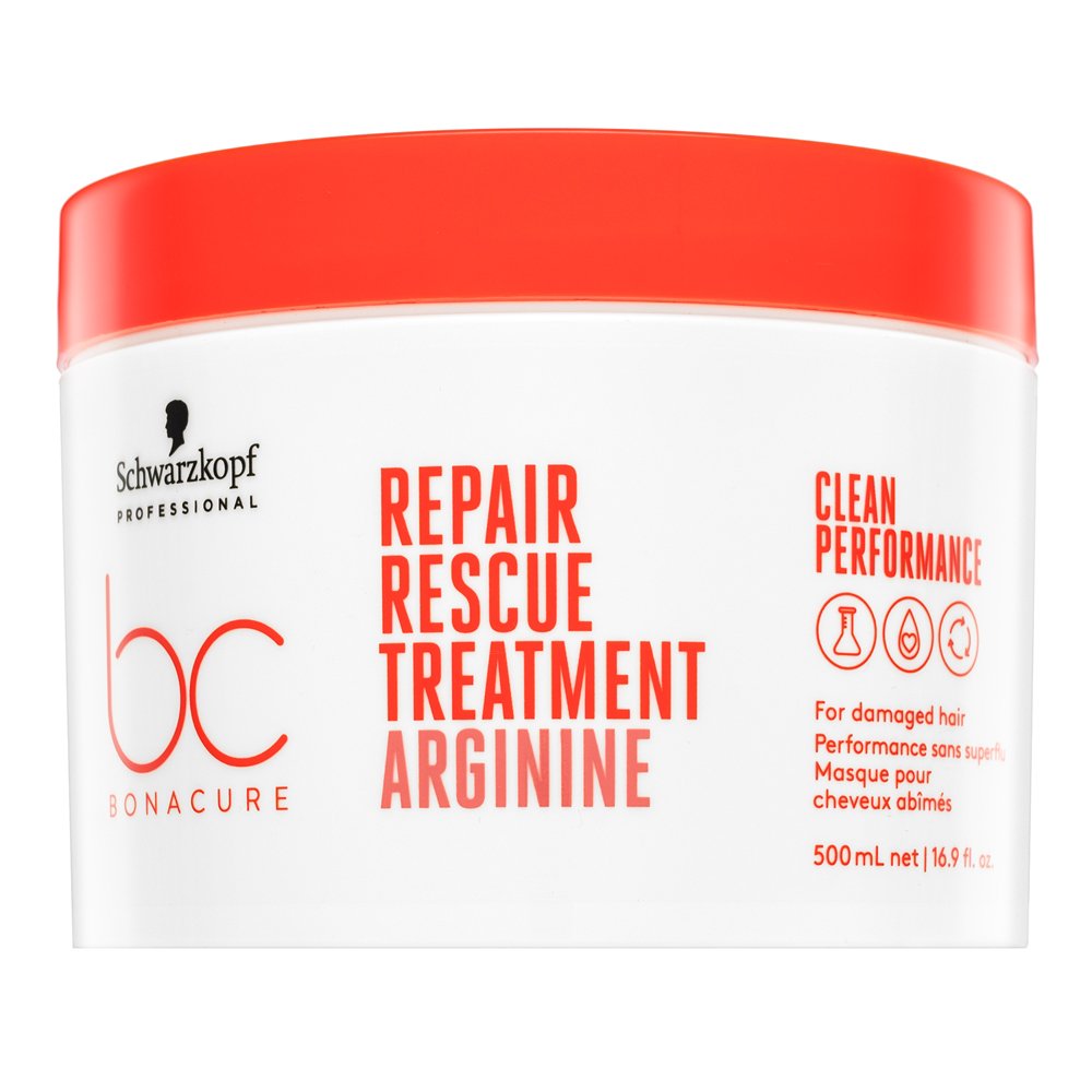 Schwarzkopf Professional BC Bonacure Repair Rescue Treatment Arginine maschera nutriente per capelli molto secchi e danneggiati 500 ml