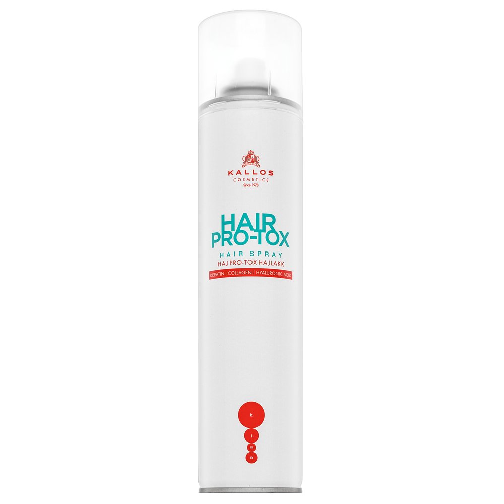 Kallos Hair Pro-Tox Hair Spray lacca per capelli con cheratina 400 ml