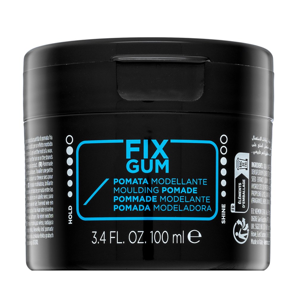 Kemon Fix Gum Moulding Pomade pomata per capelli per una forte fissazione 100 ml